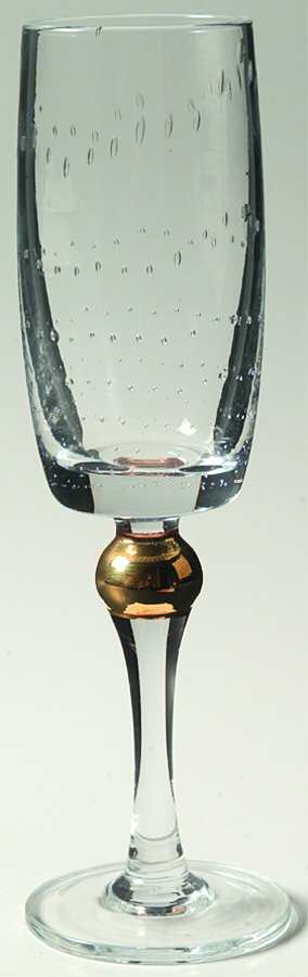 Gold Ball Fluted Champagne by Puccinelli-1