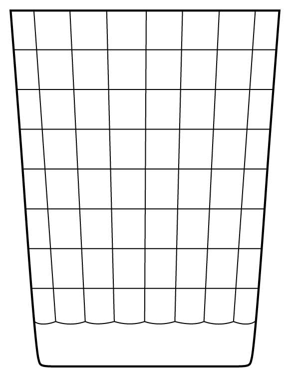 Windowpane Flat Juice Glass by Pfaltzgraff-1