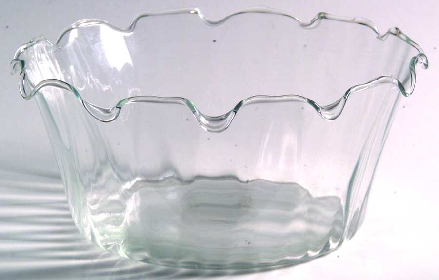 Optic Waves Individual Salad Bowl by Princess House-1