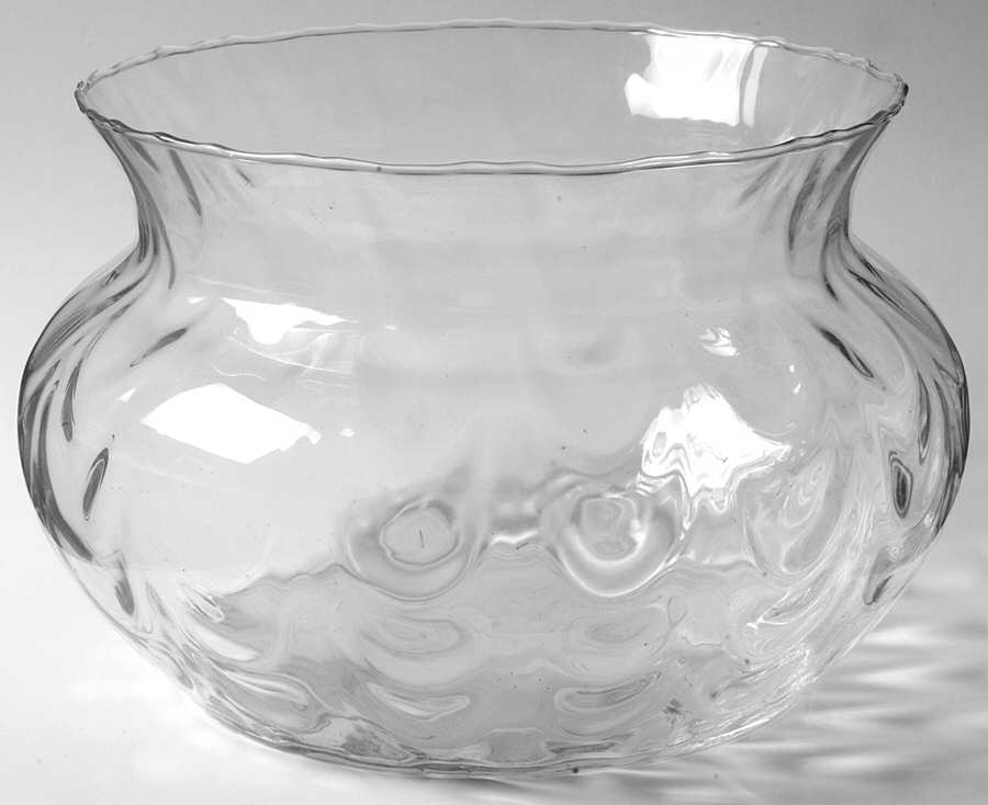 Optic Waves 8" Flared Bowl by Princess House-1