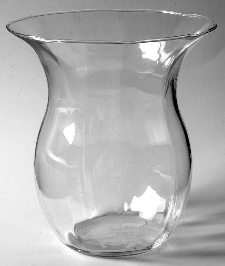 Optic Waves 6" Flower Vase by Princess House-1