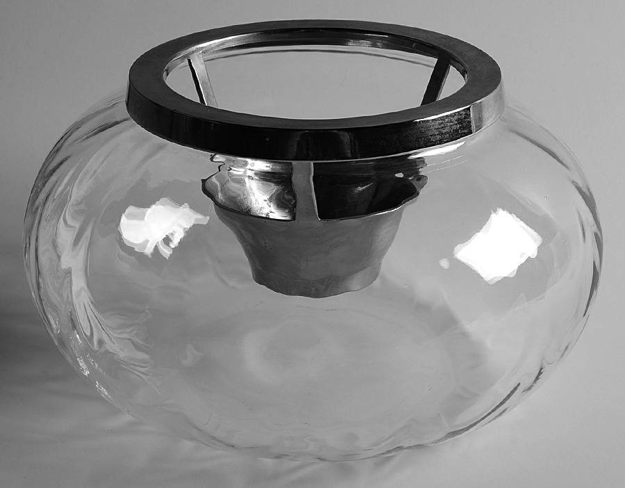 Optic Waves (2 Piece) Tea Light Candleholder by Princess House-1