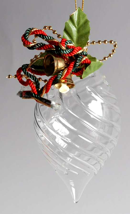 Princess House Christmas Ornament Ball-Swirl - Boxed by Princess House-1