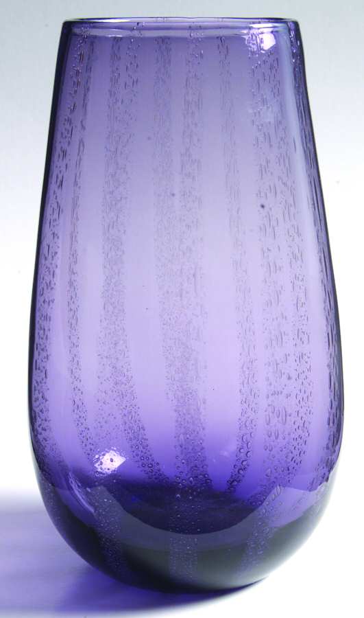 Bubbleglass Amethyst 9" Flower Vase by Portmeirion-1