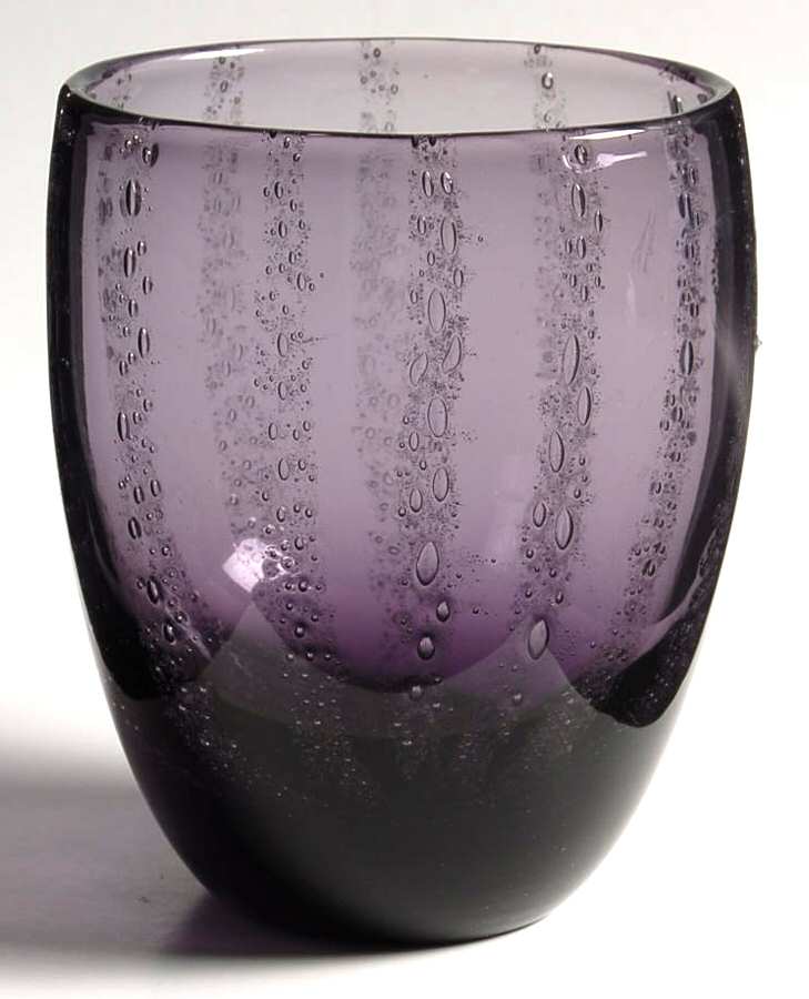 Bubbleglass Amethyst Double Old Fashioned by Portmeirion-1