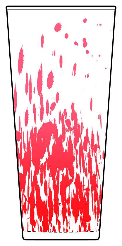 Confetti Rosso (Red) Flat Iced Tea by Presentense-1