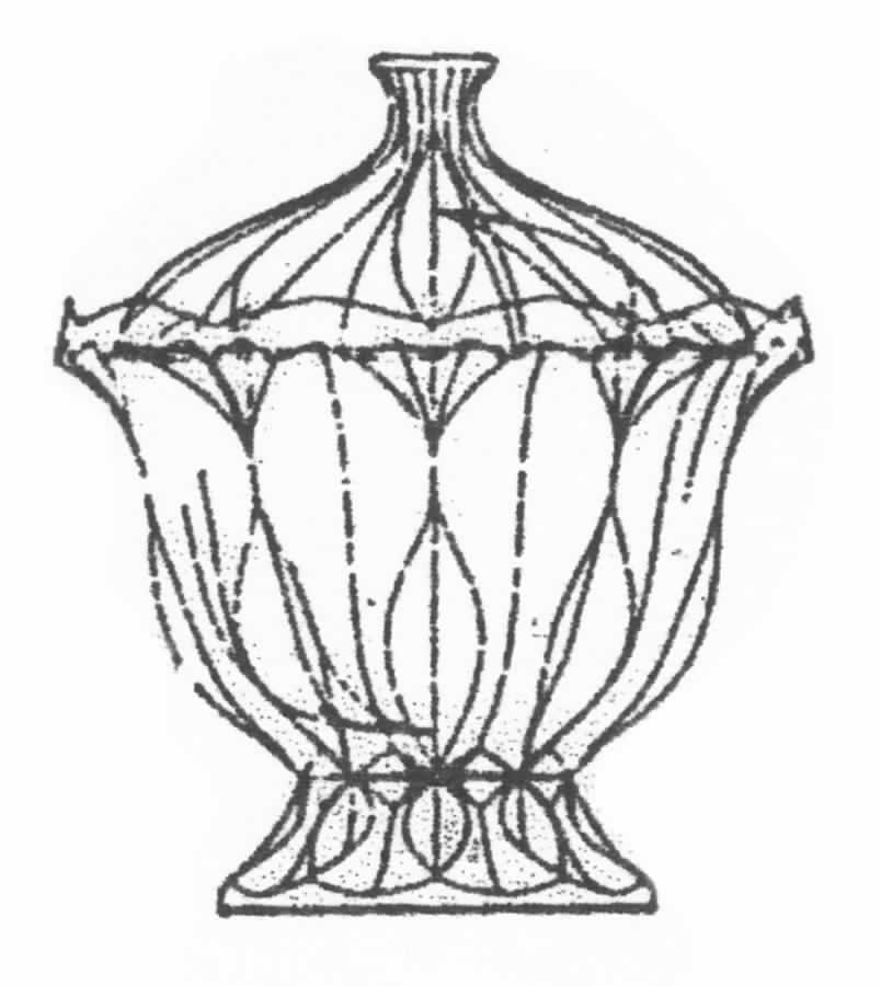 Calliope Candy Dish & Lid by Cristal au Plomb-1