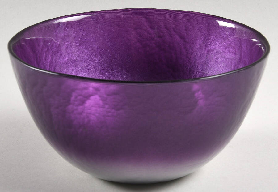 Pearlescent Pink (Mauve) and Silver 5" Round Bowl by Portmeirion-1