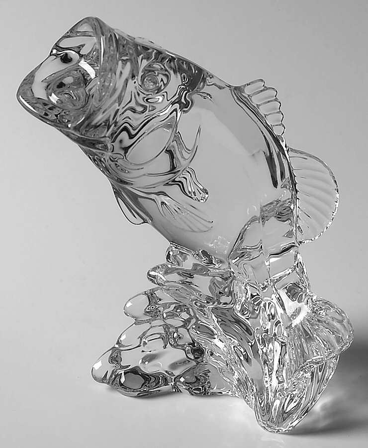 Animals & Figurines Bass Figurine by Princess House-1