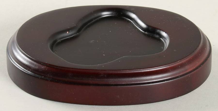 Animals & Figurines Wood Base for Great Horned Owl by Princess House-1