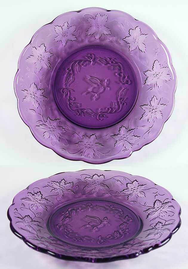 Fantasia Luncheon Plate by Princess House-1