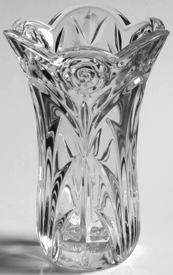 American Rose 4" Flower Vase by Princess House-1