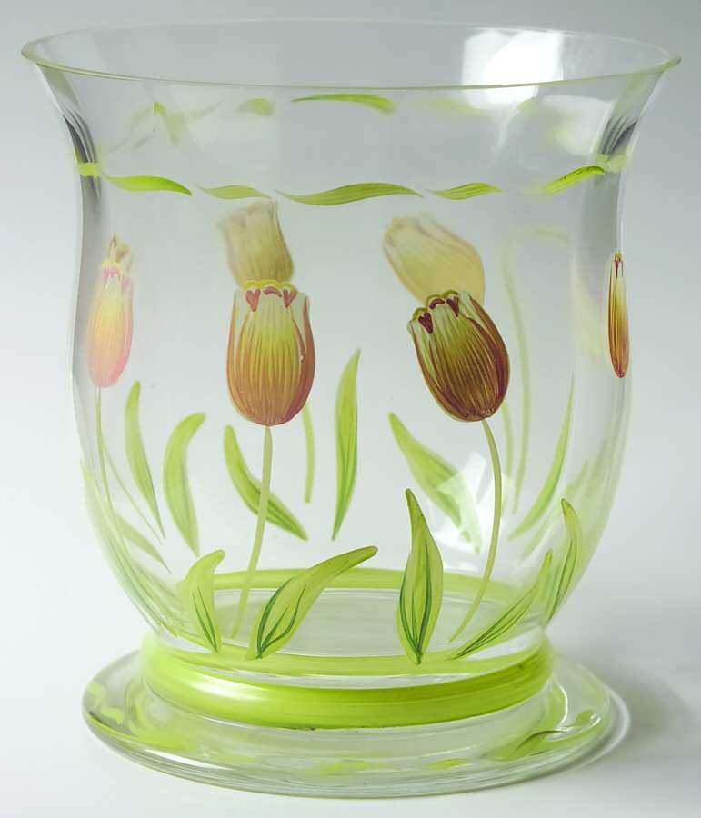Cottage Tulip Ice Bucket by Princess House-1