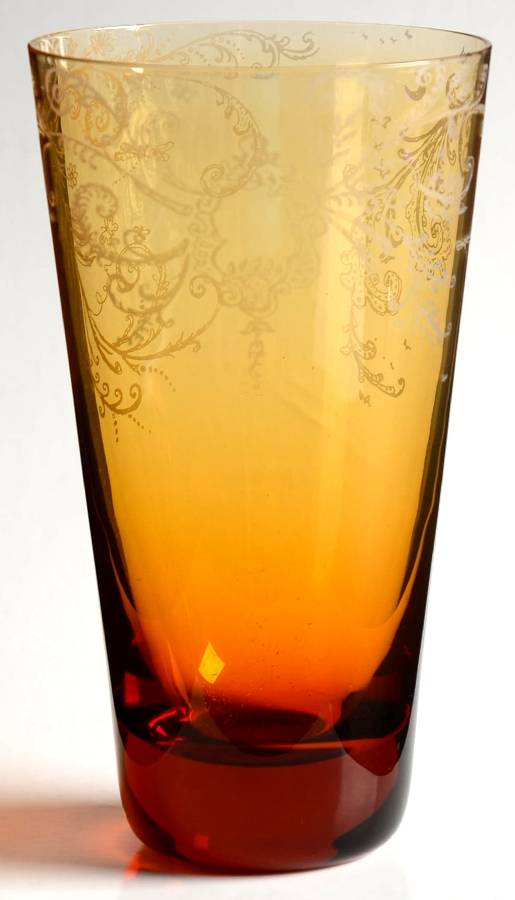 Ritz Paris Amber Highball - Set of 4 by Portieux-1