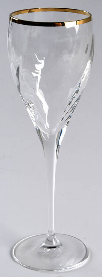 Palio Gold Wine Glass by Primavera Di Cristallo-1