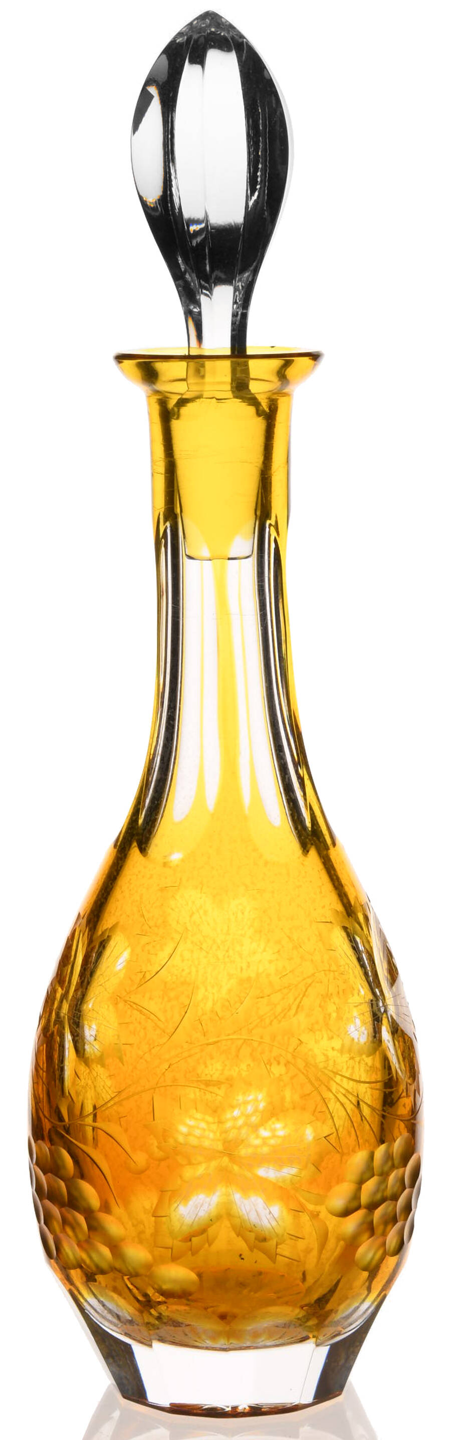 PAS2 Amber Decanter & Stopper by Pasco (Importer)-1