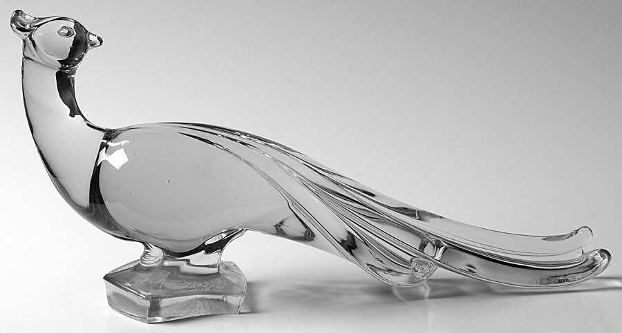 Animals & Figurines Pheasant with Head Turned by Paden City-1