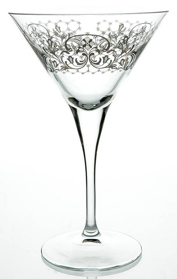 Lace Martini Glass by Preston Bailey-1