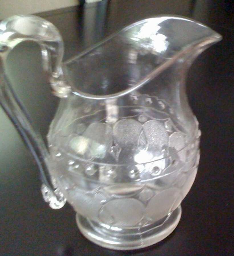 Loop and Dart with Round Ornaments Small Pitcher by Portland-1