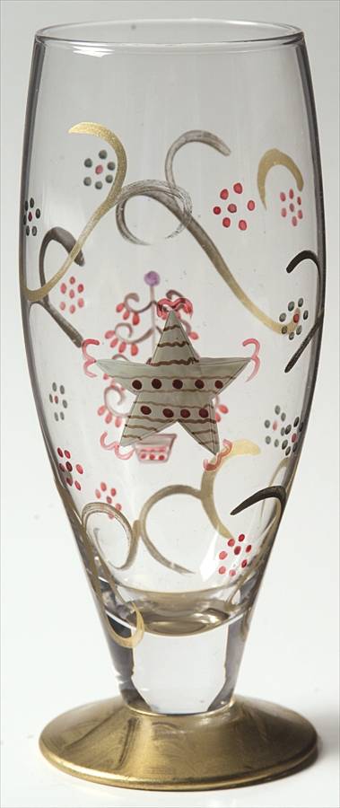 Holiday Gold Highball Glass by Pfaltzgraff-1