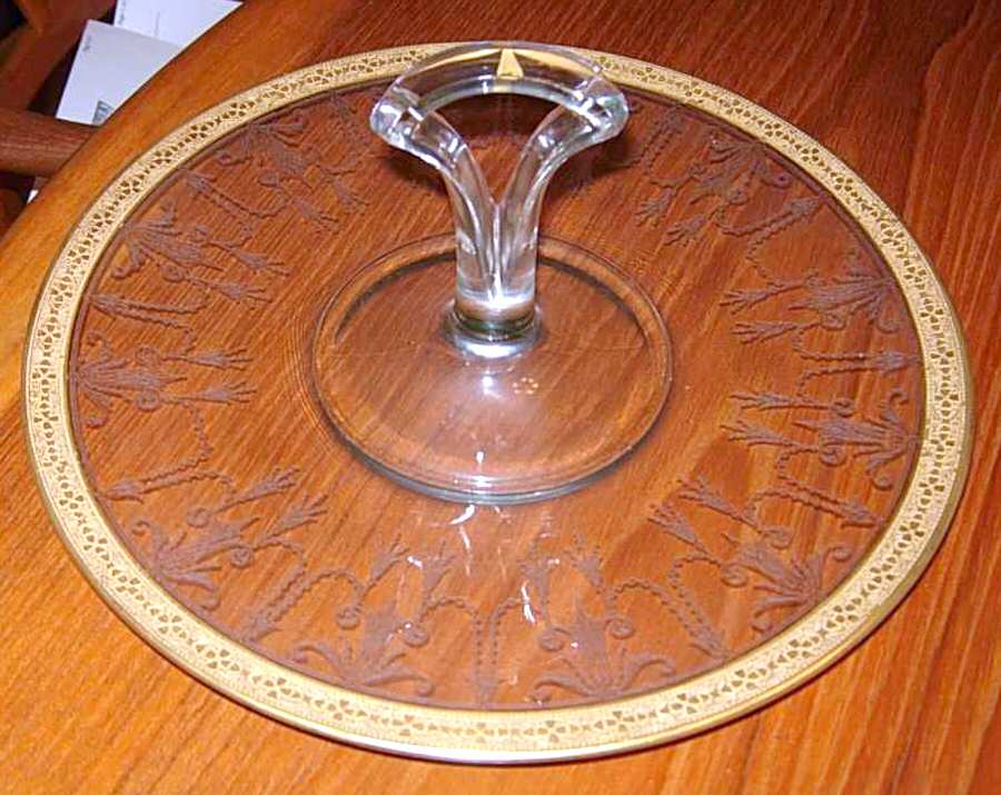 Tassle Pastry Tray by Paden City-1