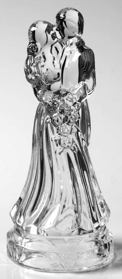 Wedding Collection Bride and Groom Cake Topper by Princess House-1