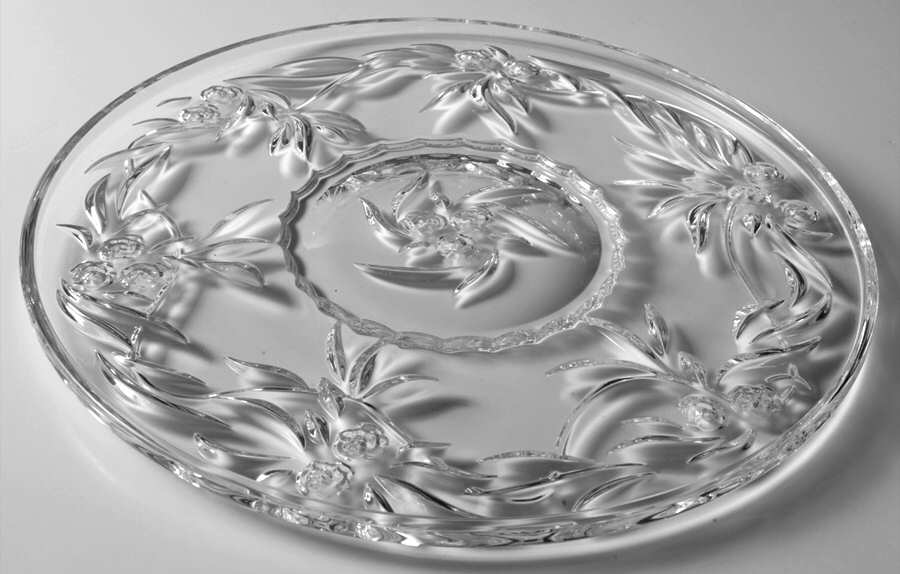 Wedding Collection Cake Plate by Princess House-1