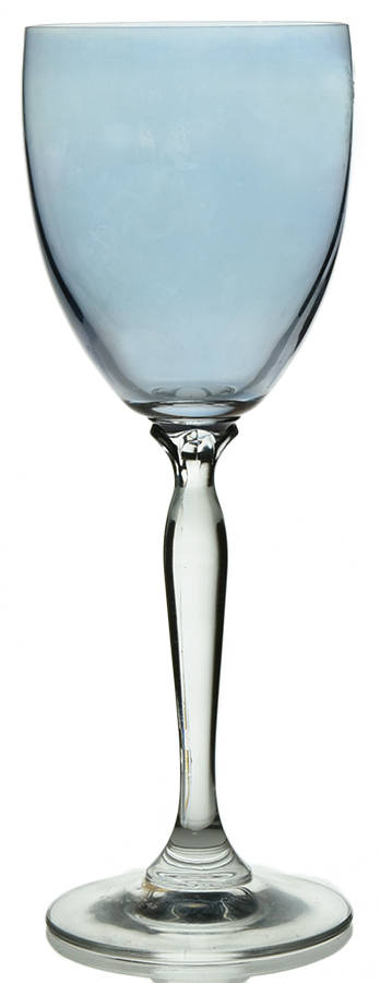 P1C1-Blue Bowl Wine Glass by Pier 1-1