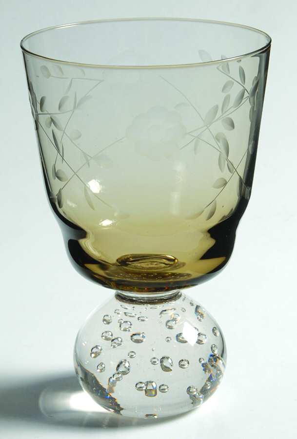 Raindrop Smoke 1 Water Goblet by Portugal-1