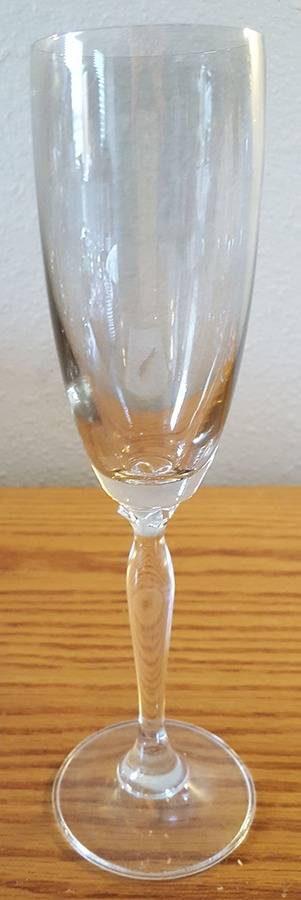 P1C (Clear) Fluted Champagne by Pier 1-1