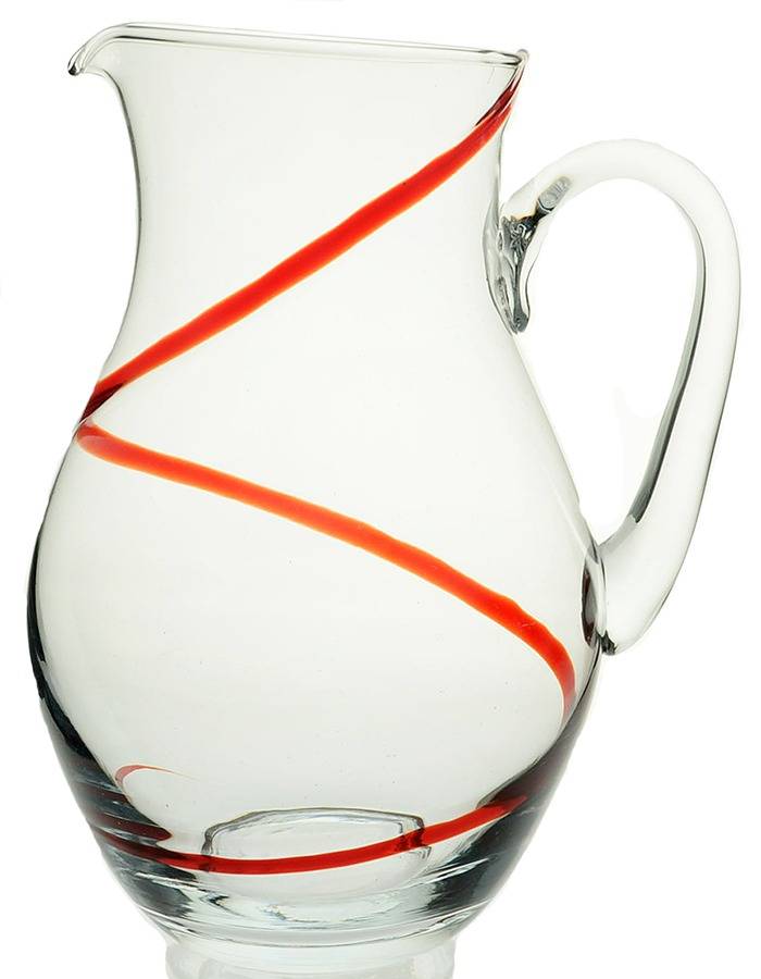 Swirline Red 94 Oz Pitcher by Pier 1-1