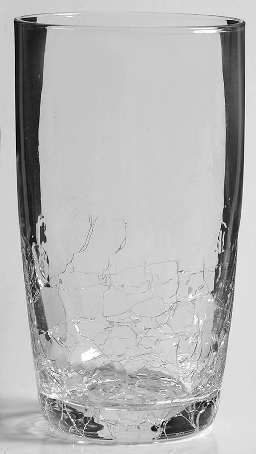 Chunky Crackle 18 Oz Flat Tumbler by Pier 1-1