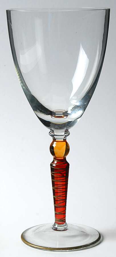 Orbit Spice Water Goblet by Pier 1-1