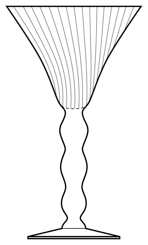 Asli Martini Glass by Pottery Barn-1