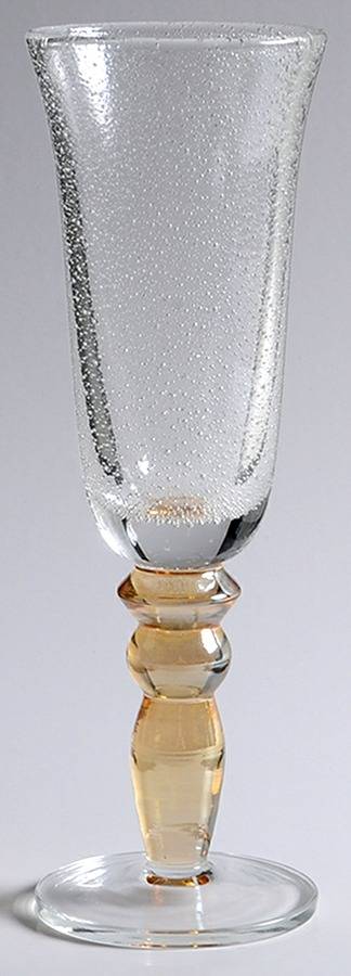 PBY6 Amber Fluted Champagne by Pottery Barn-1