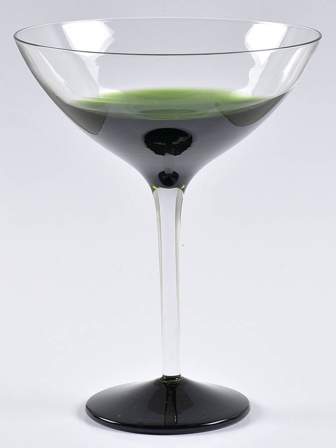 Elemental Green Martini Glass by Pier 1-1