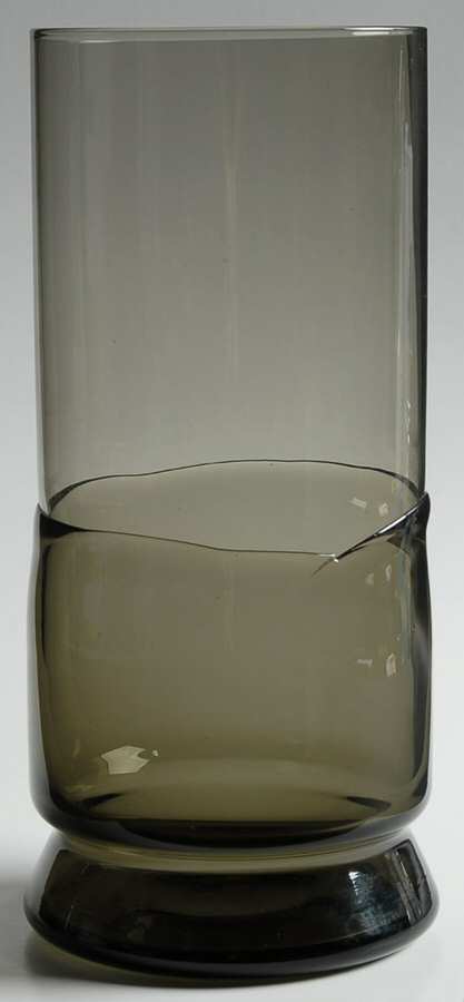 Double Dip Smoke Gray 10" Flower Vase by Pier 1-1