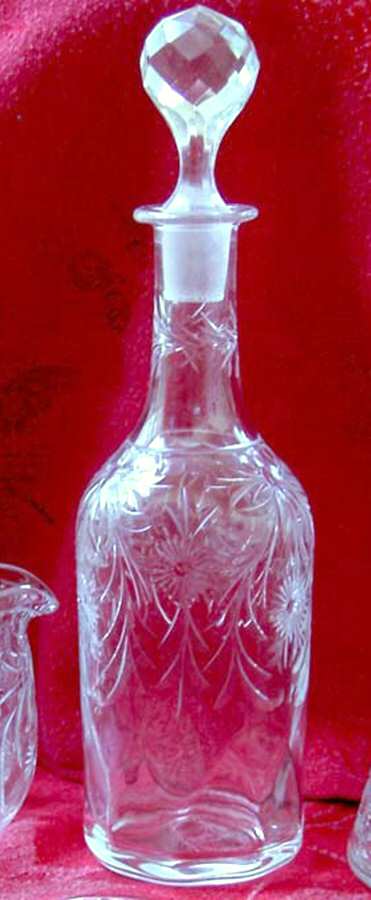 Hempstead Decanter & Stopper by Pairpoint-Gunderson Crystal-1