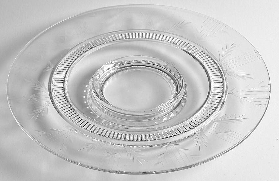 330-1 Footed Cake Plate by Paden City-1