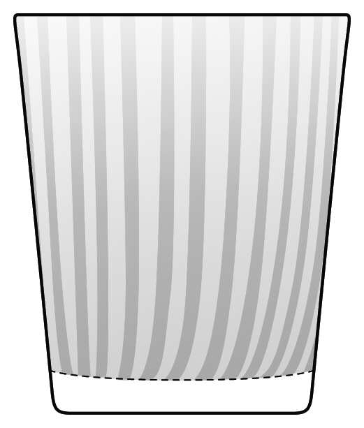 Vertical Stripe Smoke Double Old Fashioned by Pier 1-1
