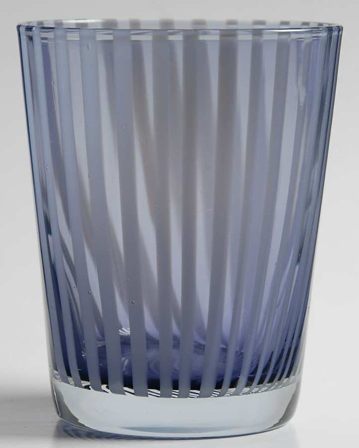 Vertical Stripe Violet Double Old Fashioned by Pier 1-1