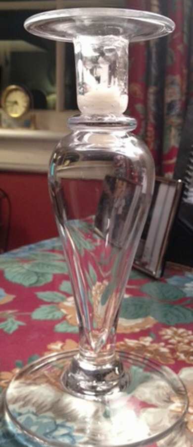 Norwich 8" Single Light Candlestick by Simon Pearce-1