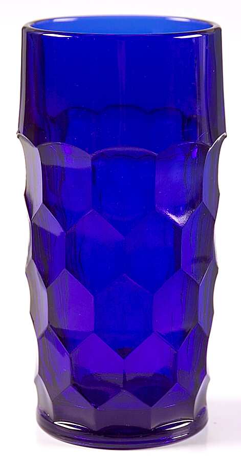 Georgian Cobalt Blue Flat Iced Tea by Paden City-1