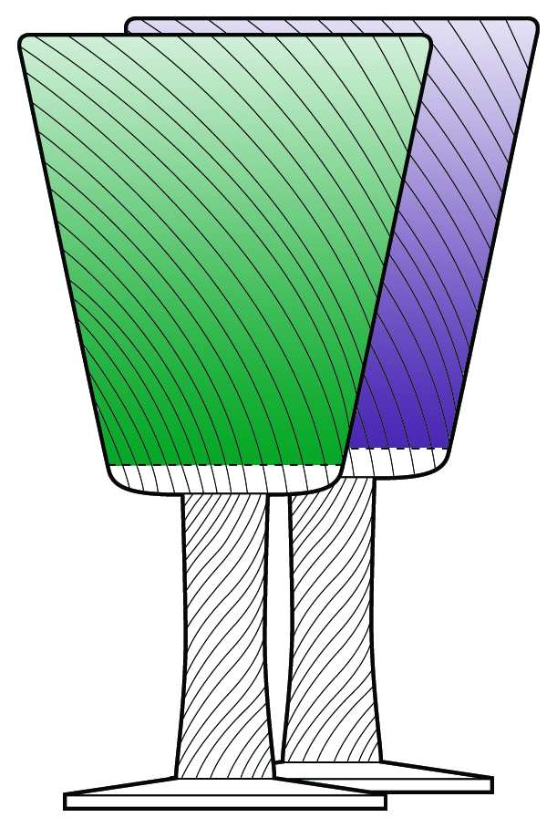 Tango Green Water Goblet by Presentense-1
