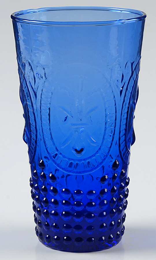 Fleur de Lis 16 Oz Flat Tumbler by Pier 1-1