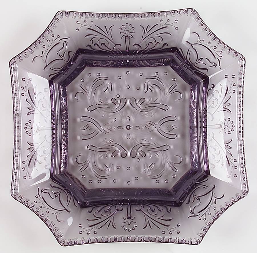 Versailles Amethyst Salad Plate by Portieux-1