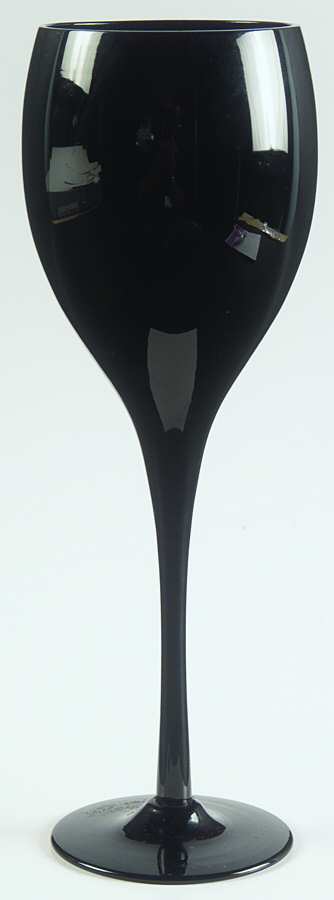 P1C20 Black Water Goblet by Pier 1-1