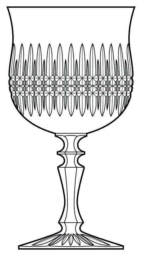 PHR2 Water Goblet by Pepi Herrmann Crystal-1