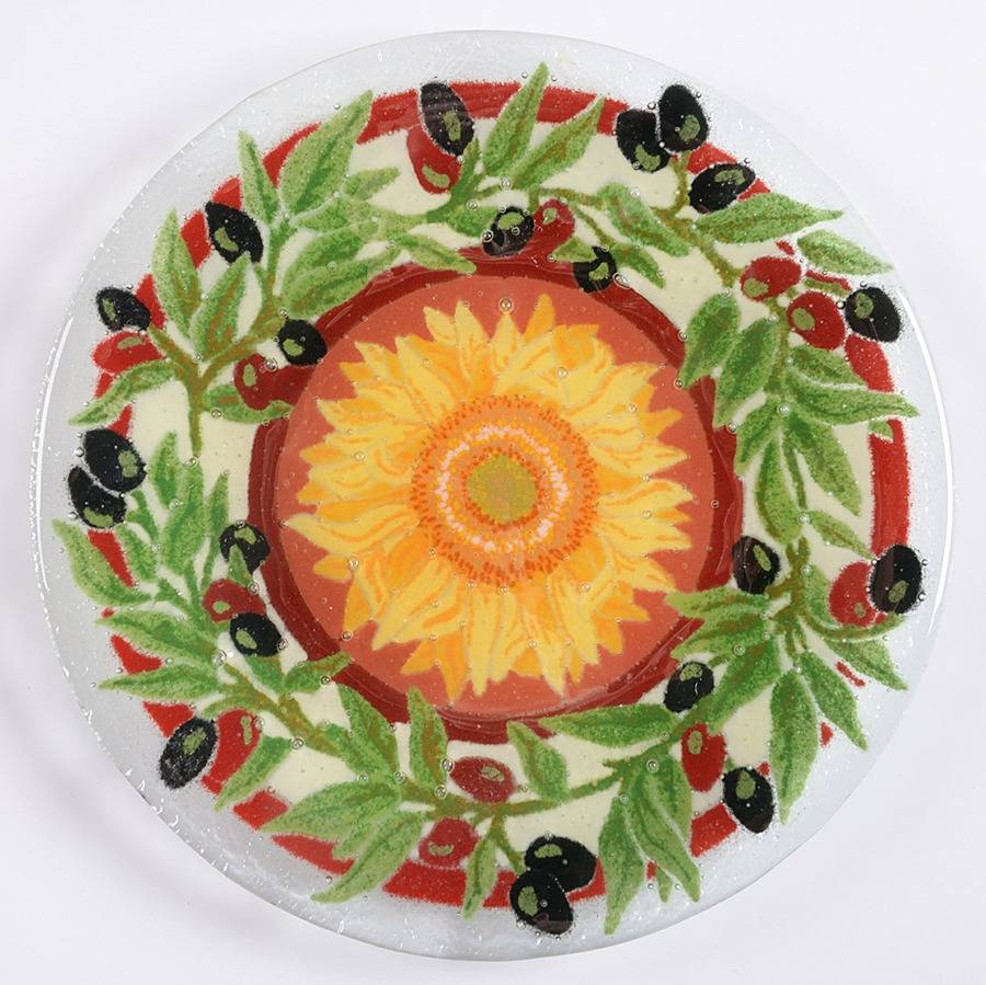 Tuscany Salad Plate by Peggy Karr-1
