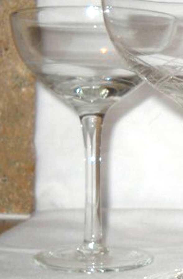 Etched Martini Glass by Pier 1-1